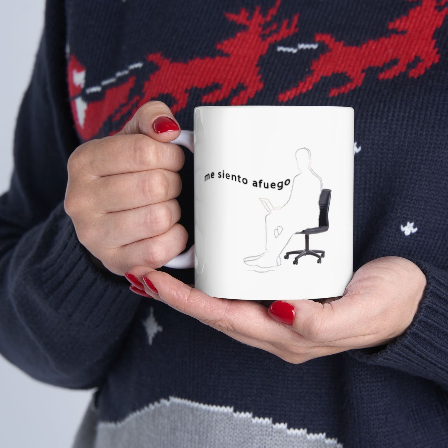 ME SIENTO AFUEGO-MUG